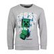 Minecraft Grey gyerek pulóver 6 év / 116 cm