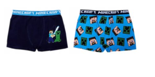Minecraft Pixel gyerek boxeralsó 2 darab/csomag 6 év / 116 cm