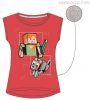 Minecraft Red gyerek rövid póló, felső 8 év / 128 cm