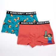 Minecraft gyerek boxeralsó 2 darab/csomag 9 év