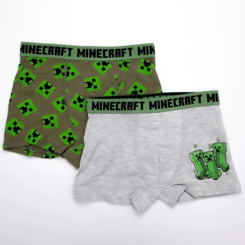 Minecraft Squad gyerek boxeralsó 2 darab/csomag 8 év / 128 cm
