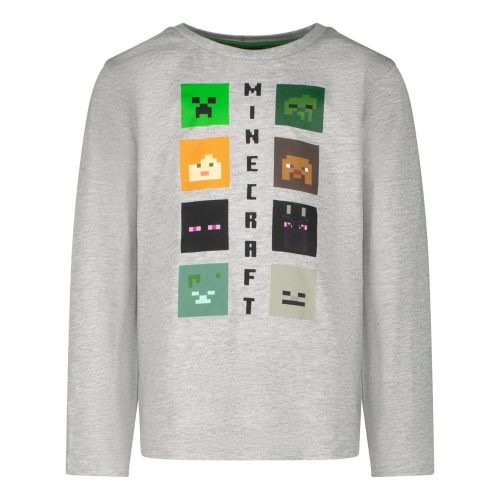 Minecraft Lineup gyerek hosszú ujjú póló, felső 6 év / 116 cm