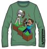 Minecraft BOOM! gyerek hosszú ujjú póló, felső 10 év / 140 cm