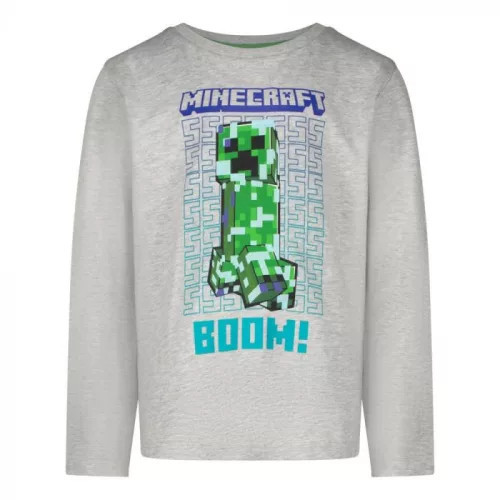 Minecraft Boom gyerek hosszú ujjú póló, felső 8 év / 128 cm