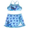 Disney Lilo és Stitch, A csillagkutya Leaf gyerek bikini és szoknya szett 4 - 5 év / 104 - 110 cm