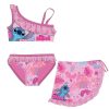 Disney Lilo és Stitch, A csillagkutya Tropic Pink gyerek bikini és sarong szett 9 - 10 év / 134 - 140 cm