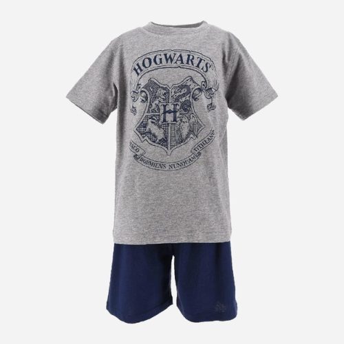 Harry Potter Hogwarts Grey gyerek rövid pizsama 6 év / 116 cm
