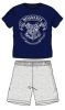 Harry Potter Hogwarts Blue gyerek rövid pizsama 6 év / 116 cm