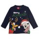 Disney Mickey Pluto Blue Karácsonyi baba póló, felső 12 hó
