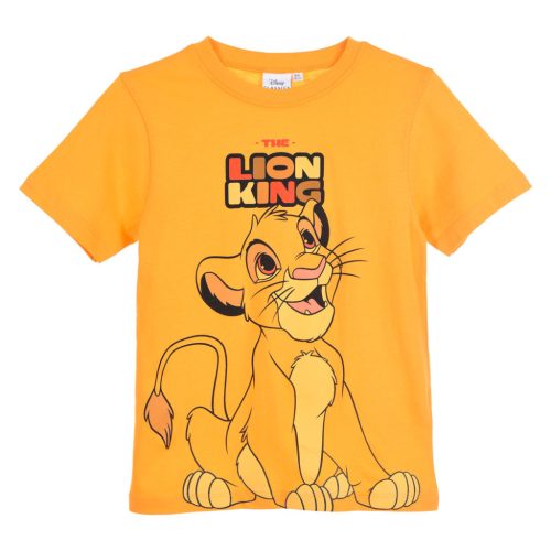 Disney Az Oroszlánkirály Orange rövid póló, felső 3 év / 98 cm