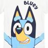 Bluey White gyerek rövid póló, felső 4 év / 104 cm
