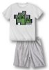 Minecraft Tunnel Trouble gyerek rövid pizsama 8 év / 128 cm