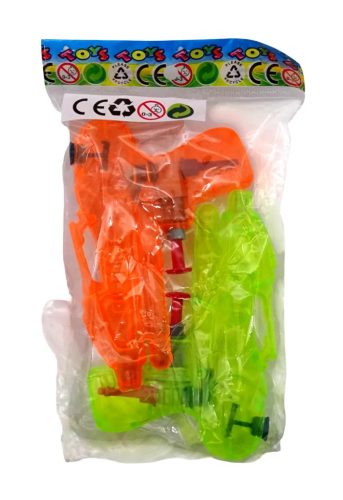 VÍZIPISZTOLY ZACSKÓBAN - 13 CM - 2 DARABOS CSOMAG