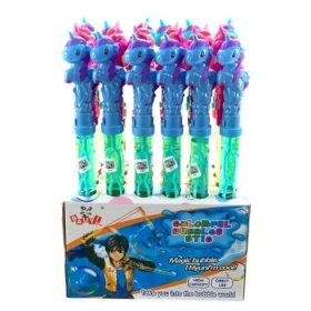 BUBORÉKFÚJÓ UNIKORNIS - 38 CM