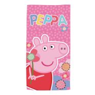   Peppa malac Flower fürdőlepedő, strand törölköző 70x140cm (Fast Dry)