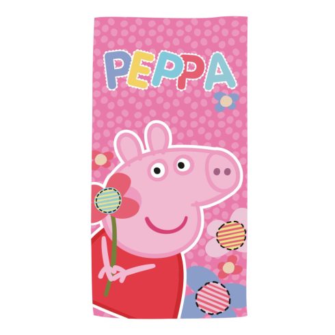 Peppa malac Flower fürdőlepedő. strand törölköző 70x140cm (Fast Dry)