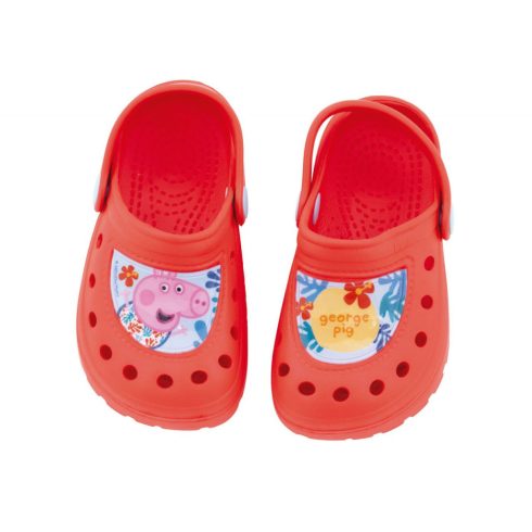 Peppa malac George gyerek papucs, clog 22-32