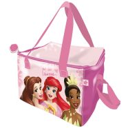   Disney Hercegnők Pink thermo uzsonnás táska, hűtőtáska 22,5 cm