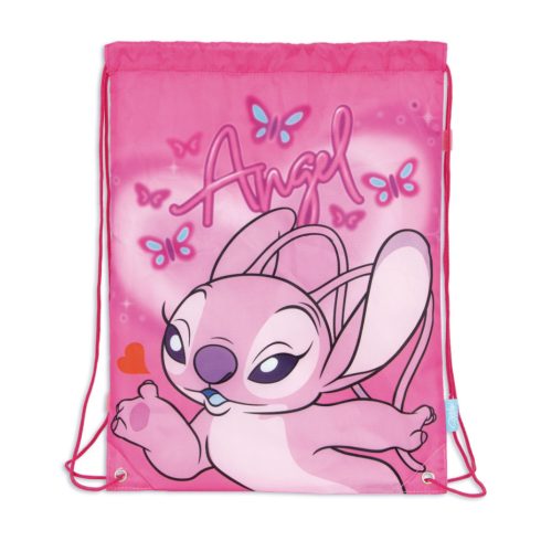 Disney Lilo és Stitch. A csillagkutya Pink Angel sporttáska. tornazsák 44 cm