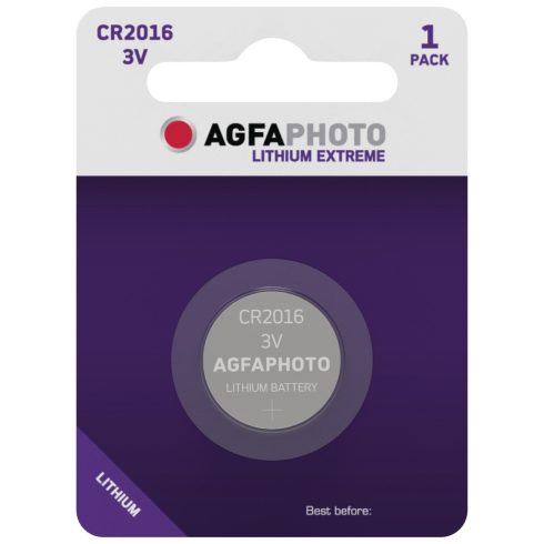 AgfaPhoto Lithium Gombelem CR2016 B1