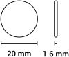 AgfaPhoto Lithium Gombelem CR2016 B1