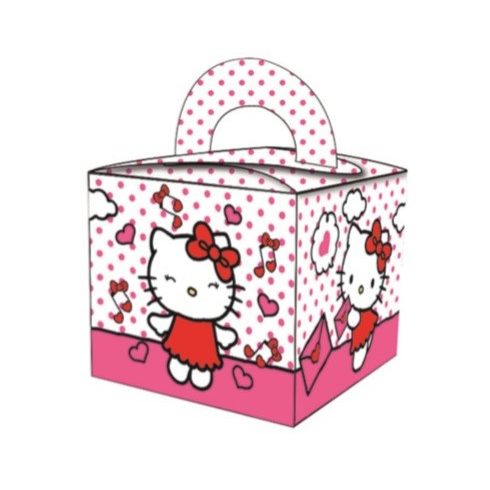 Hello Kitty Dots ajándékdoboz, party box