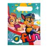 Mancs Őrjárat So Fun műanyag ajándéktasak, ajándékzacskó 10 db-os