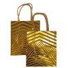 Színes Gold papír ajándéktasak, ajándékzacskó 6 db-os