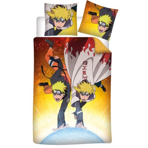 Naruto, Minato ágyneműhuzat 140×200cm, 63×63 cm microfibre