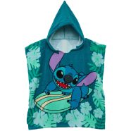   Disney Lilo és Stitch, A csillagkutya Surf strand törölköző poncsó 60x120 cm