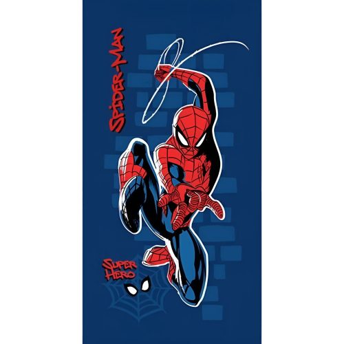 Pókember Jump fürdőlepedő, strand törölköző 70x140cm