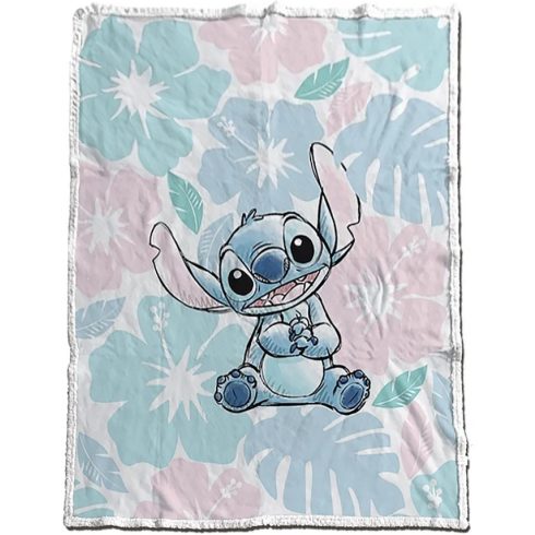 Disney Lilo és Stitch, A csillagkutya Settle sherpa takaró 130x170cm