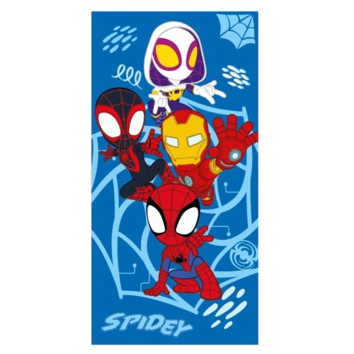 Pókember Spidey fürdőlepedő, strand törölköző 70x140cm (Fast Dry)