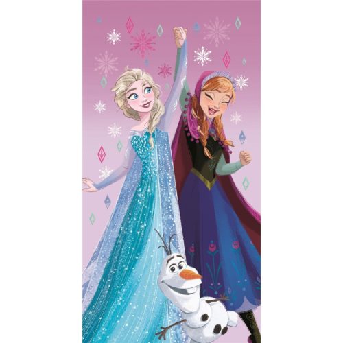Disney Jégvarázs fürdőlepedő, strand törölköző 70x140cm (Fast Dry)