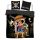 One Piece Captain Luffy dupla, kétszemélyes ágyneműhuzat 240×220cm, 65x65 cm