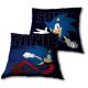 Sonic a sündisznó párna, díszpárna 40x40 cm Velúr