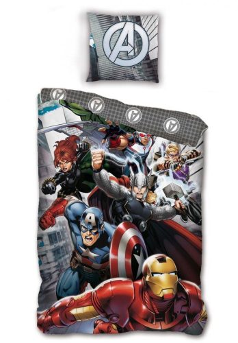 Boszúállók Action-Packed ágyneműhuzat 140×200cm, 63×63 cm microfibre