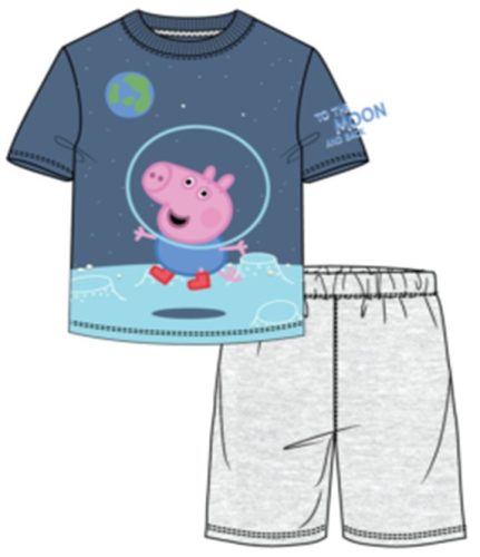 Peppa malac Moon gyerek rövid pizsama 3 - 6 év / 98 - 116 cm