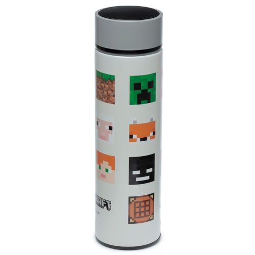 Thermo Kulacs, Digitális Hőmérővel 450ml - Minecraft Skinek
