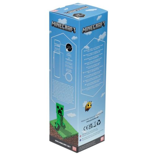 Thermo Kulacs, Digitális Hőmérővel 450ml - Minecraft Skinek