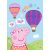 Peppa Malac Hot Air Balloon polár takaró 100x140cm