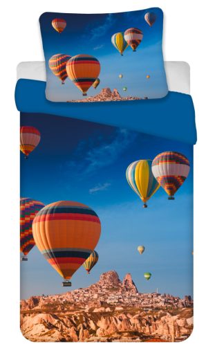 Hőlégballon Over the Horizon ágyneműhuzat 135×200cm, 80×80 cm