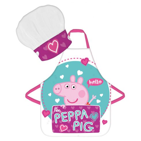 Peppa malac Hello gyerek kötény 2 darabos szett