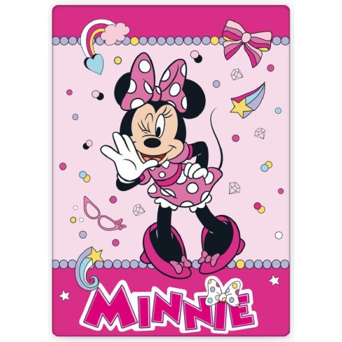 Disney Minnie Funny polár takaró 100x140cm