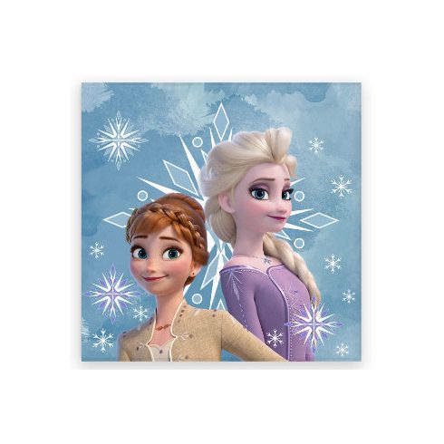 Disney Jégvarázs Snowflake kéztörlő, arctörlő, törölköző 30x30cm