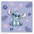 Disney Lilo és Stitch, A csillagkutya Purple kéztörlő, arctörlő, törölköző 30x30cm