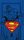 Superman Flying kéztörlő arctörlő, törölköző 30x50cm