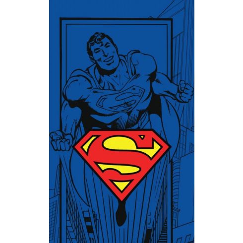 Superman kéztörlő arctörlő, törölköző 30x50cm 