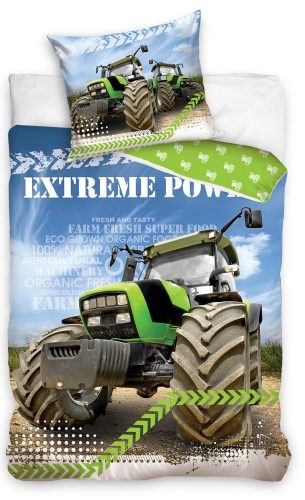 Traktor Extreme Power ágyneműhuzat  140×200cm, 70×90 cm