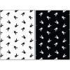 Playboy Monochrome ágyneműhuzat 140×200cm, 70×90 cm